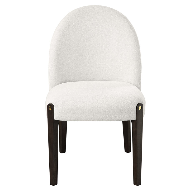 Chaise d'appoint Clayten (lot de 2), Beige
