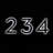 12" LED Backlit House Numbers Kit (4 Sizes, 15 Colors) - Four Digits-94818902-98501863-96767294