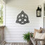 Art mural en métal Celtic Trinity Knot pour l'intérieur ou l'extérieur-676741069