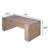 49" Farmhouse Wood Coffee Table-1767836601
