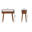Console, bois massif
