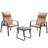 Steel Outdoor Folding Dining Armchair
