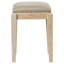 Tabouret de coiffeuse en bois massif Andalusia-39520259
