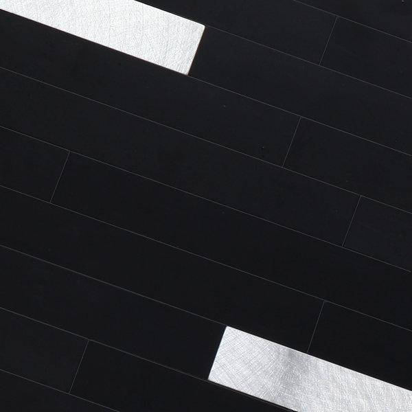 6" W X12" L PVC Peel and Stick Backsplash Tiles with Stone Metal Look, Self-Adhesive Wall Tiles,Easy Install