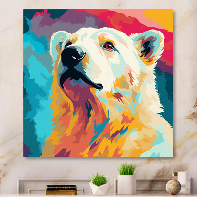Portrait d'un ours polaire arctique «Whispers» arctique