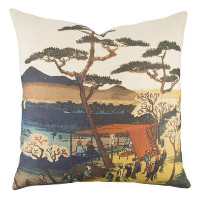 Chinoiserie Throw Pillow