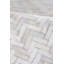 Mosaic Leather Chevron Area Rug-40096245