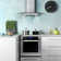 Cosmo 30 in. Vista Collection Ducted Wall Mount Range Hood, Button Controls, LED Lights, Permanent Filters, Stainless Steel