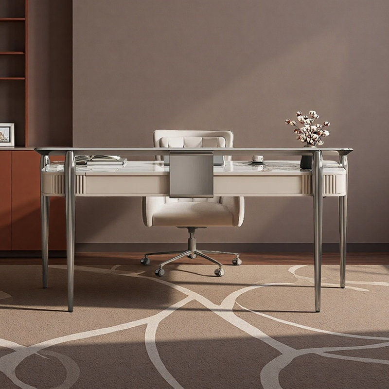 Bureau à la maison simple et moderne, H 29,53 po x l 70,87 po x P 26,77 po