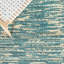 Tapis en jute / coton à tissage plat en fibres naturelles clair vert clair / naturel Clairvaux-162624837
