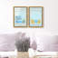 Mediterranean window set High-Gloss Frameless Acrylic Glass Wall Art Nautical & Beach Print by Oliver Gal, Ready to Hang, 10 x 15-19515101-249454355