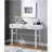 Cargo White Finish Vanity Desk-1385945388