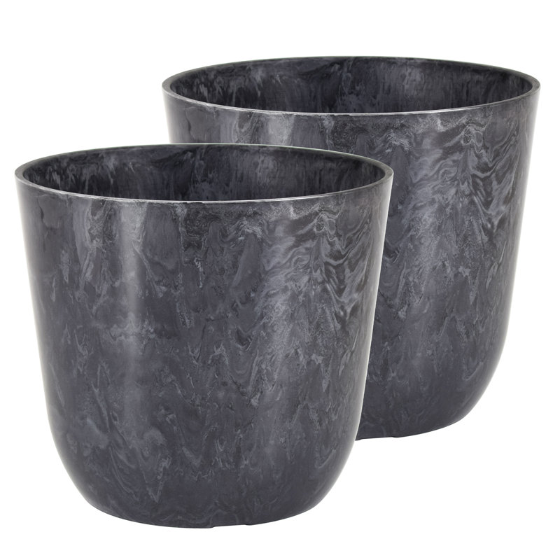 Kostival Pot Planter, Marbled Gray