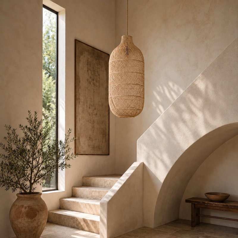 Juno Handwoven Rattan Pendant Light Shade