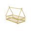 Lit de sol en forme de tente, lit tipi avec garde-corps, lattes-887406083