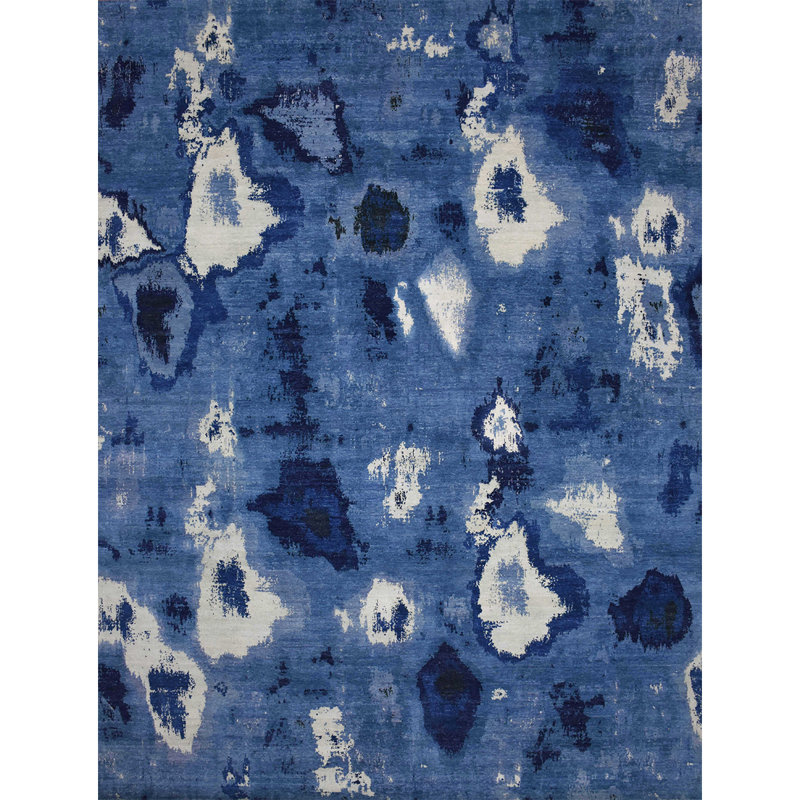 Oriental Hand Knotted Area Rug, Rectangle 10' x 14'