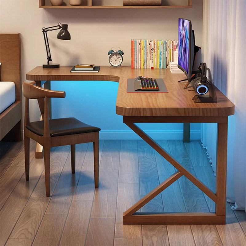 Modern L-shaped corner desk, 29.53"H*62.99"W*39.37"D, Left