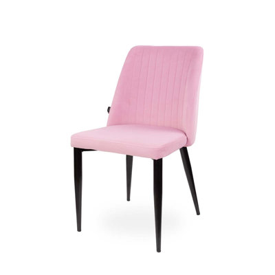 Zibi 48 cm H Upholstered Velvet Dining Chair