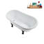 1460.5mm x 749.3mm Freestanding Soaking Acrylic Bathtub-1030215472-1030215478