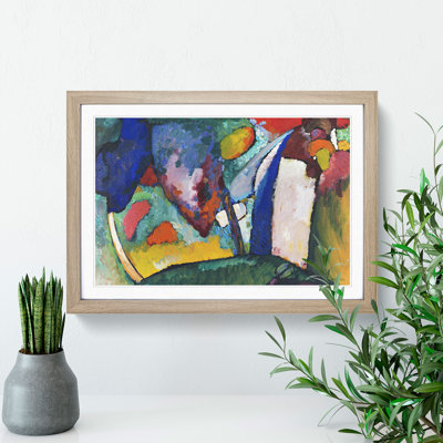 The Waterfall by Wassily Kandinsky - Picture Frame Painting