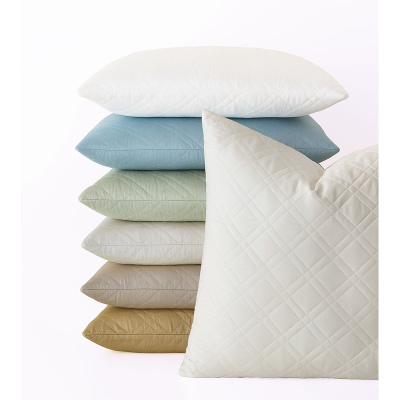 Coperta Cotton Pillow Sham, Euro, White