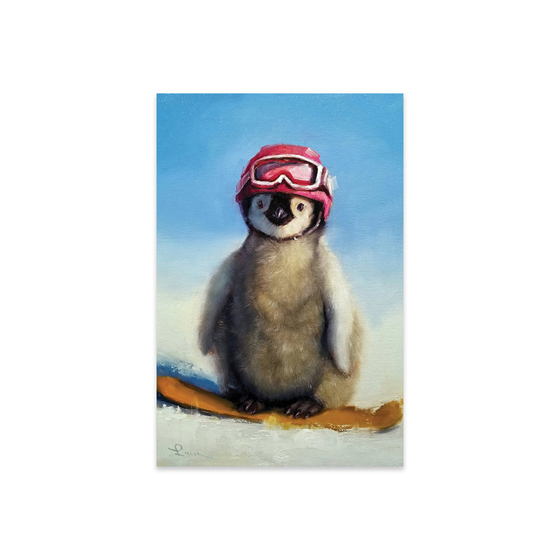 Snowboard chic sur peinture plastique / acrylique