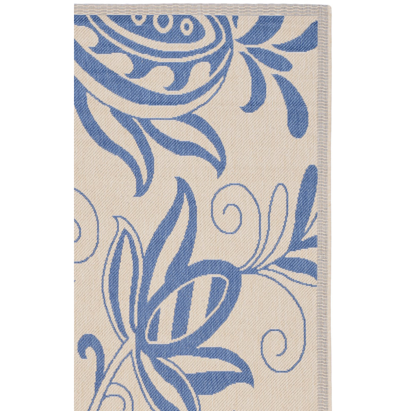 Herefordshire Performance Floral Indoor/Outdoor Area Rug, Rectangle 9' x 12'