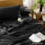 Ensemble de housse de couette légère avec fermeture à glissière 8 attaches 100% coton lavé MooMee-109236632-111219966