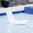Step2 White Vero In-Water Pool Chair and Patio Lounger