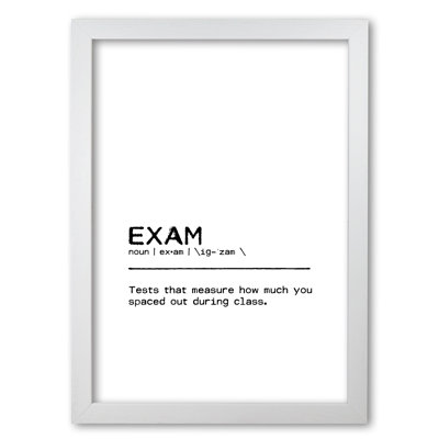 Exam Spaced Out - Print