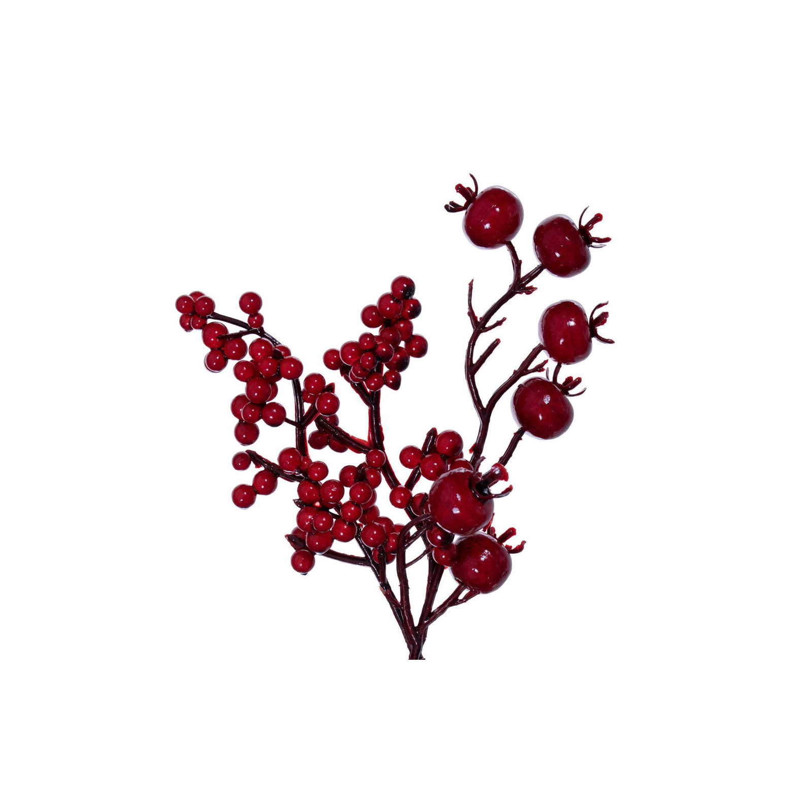 The Holiday Aisle® 72" Red Deluxe Mixed Berry Garland