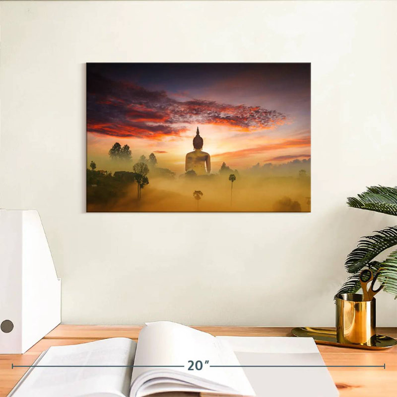  «Big Buddha At Sunrise», H 8 po x l 12 po