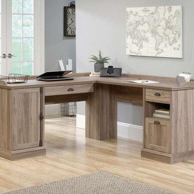 Prairie Grove L-Shaped Executive Desk