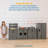ECR4Kids Wooden Pretend Play Kitchen Storage Cupboard for Kids, Montessori Furniture-98539001