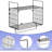 2 Piece Metal Bracket Shelf-2119717003