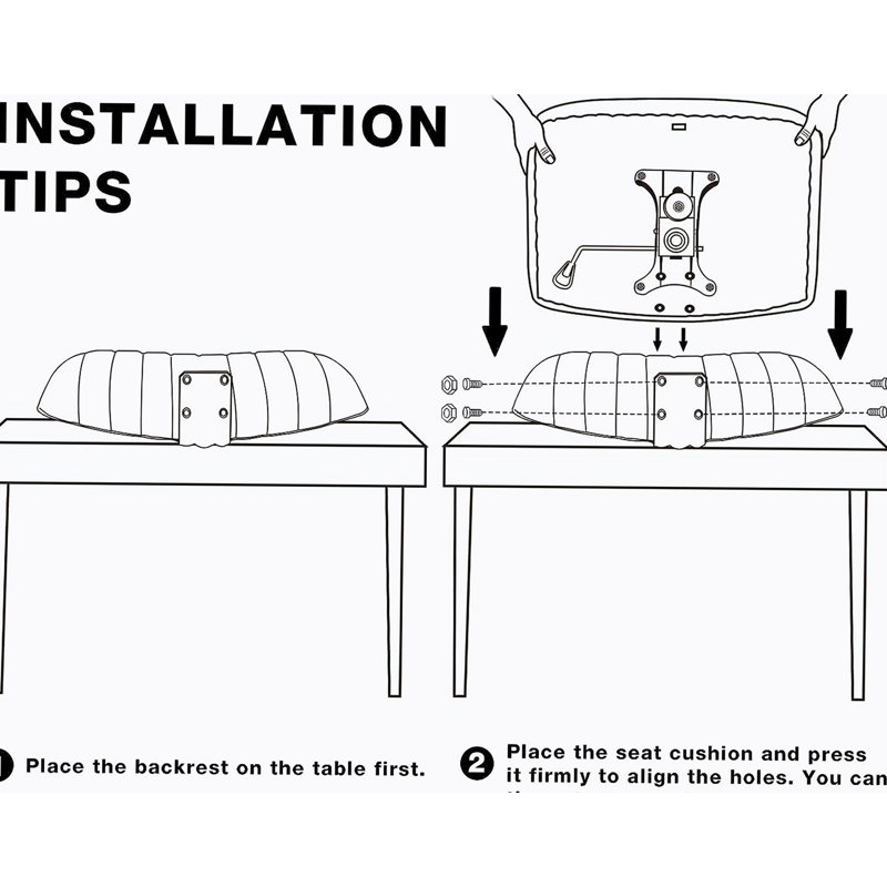 Chaise de bureau Arnela, Tissu bleu