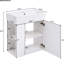 Modern Bathroom Sink Vanity - 21.6inch, Ceramic Basin, Left Side Storage, Hot, White With Basin Elegant Design,-118731710