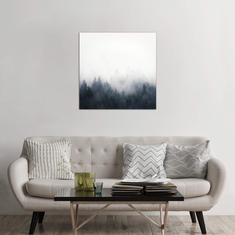 I Don't Give A Fog by Tordis Kayma - Print on Canvas, 45.72 cm H x 45.72 cm W, Classic Wood Floater Framed
