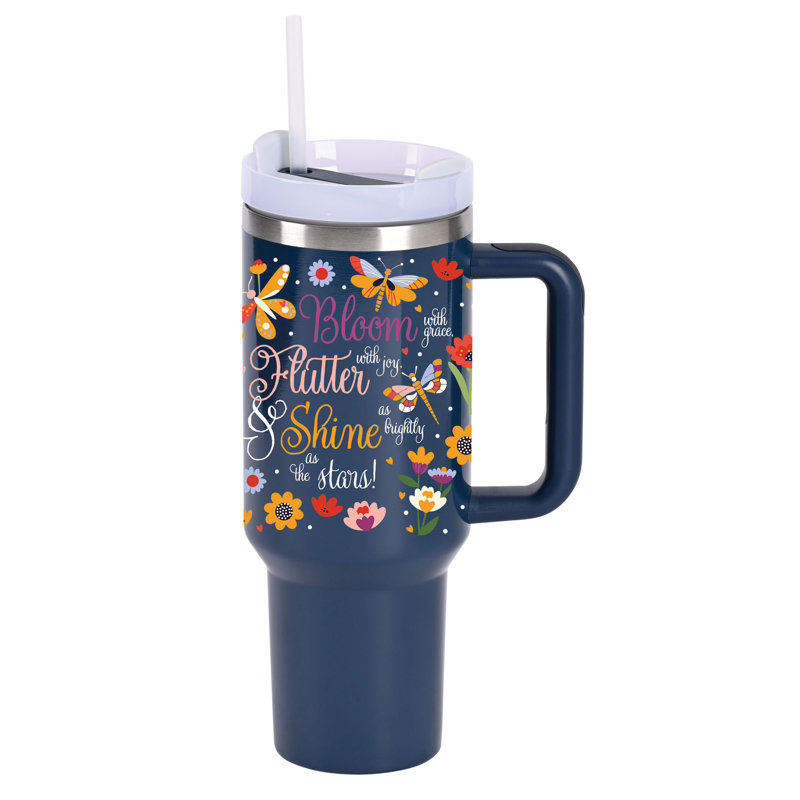 Gobelet Bloom Flutter & Shine 40 oz