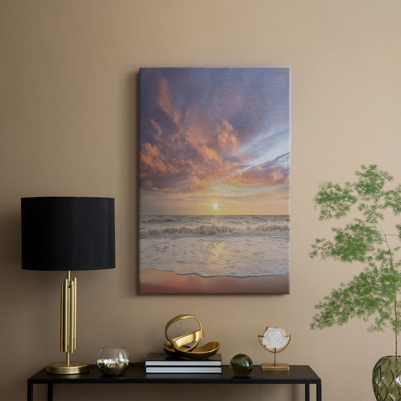 Contemplating Dusk -Gallery Wrapped Cavas, 48" H x 32" W