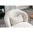 Upholstered Accent Chair with Metal Legs-799831501