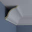 Moulure de couronne Holmdel H 6 1/2 po x P 6 3/8 po x F 8 7/8 po x L 94 1/2 po