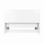 Lit escamotable avec bureau, mobilier de chambre idéal pour les petits espaces, lits gigognes horizontaux et verticaux et meubles peu encombrants, lits pliables (simple horizontal)