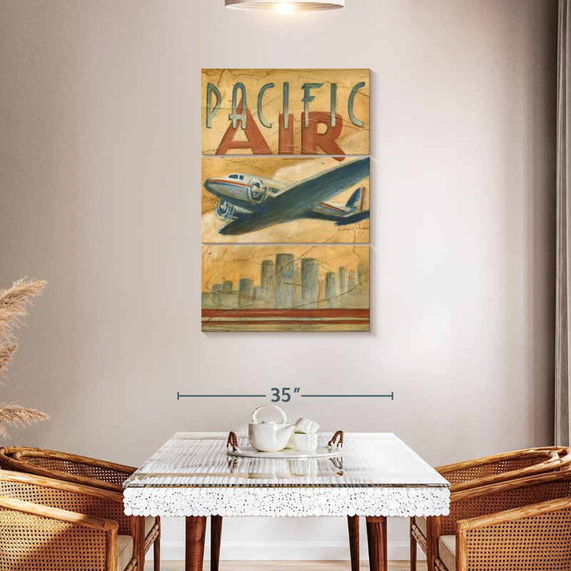 Mehar Pacific Air, 45" H x 28" W