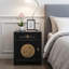 Deriyah 45 cm W Bedside Table-363831143