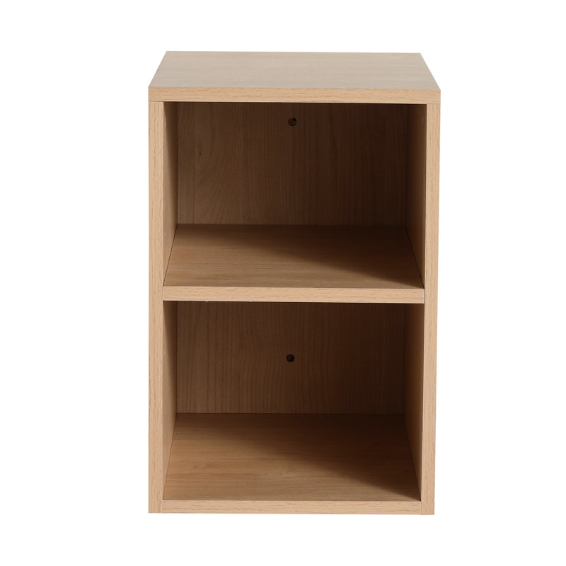 12" Small Wall Mounted Shelf For Various Rooms - Oak, Plywood, Modern 12-Inch Shelving For Many Locations Robust Style