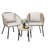 3-Piece Wicker Cushioned Patio Bistro Set-1197906989