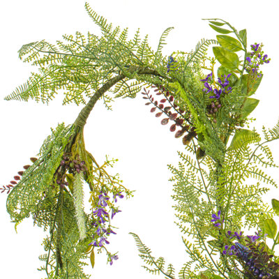72'' in. Faux Maytime Garland