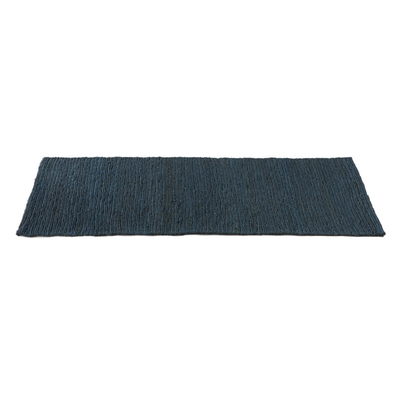 Solid Colour Jute / Sisal Area Rug, Runner 60 x 140cm