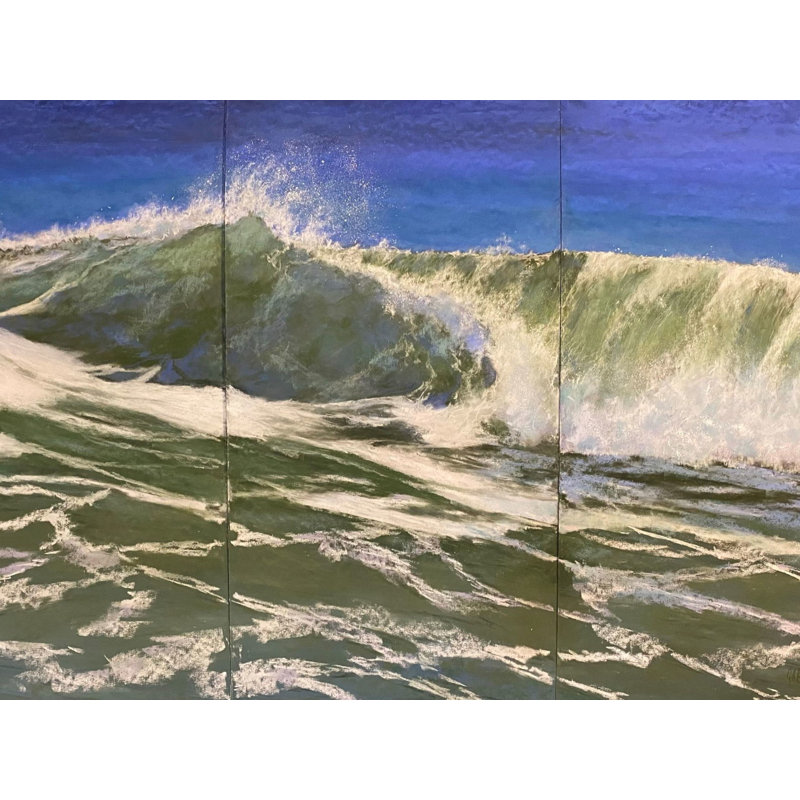 «Three Sheets to the Wind» par Dina Gardner - impression encadrée, Toile tendue, Pas de tapis, 18" H x 24" W